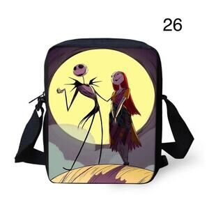 Nightmare Before Christmas Crossbody Bag Purse Tote Jack Skellington Sally - #26